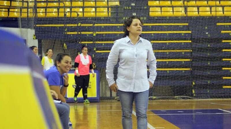Cristina Gimeno, entrenadora del Preconte Telde/TA.